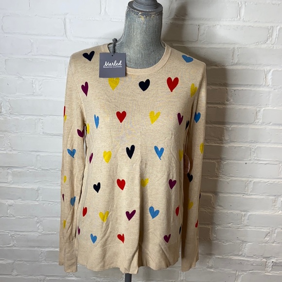 Marled Sweaters - New Marley Reunited Clothing Heart Sweater